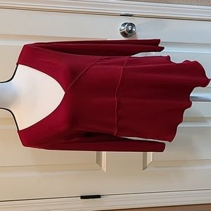 Chico's Red Travelers Top